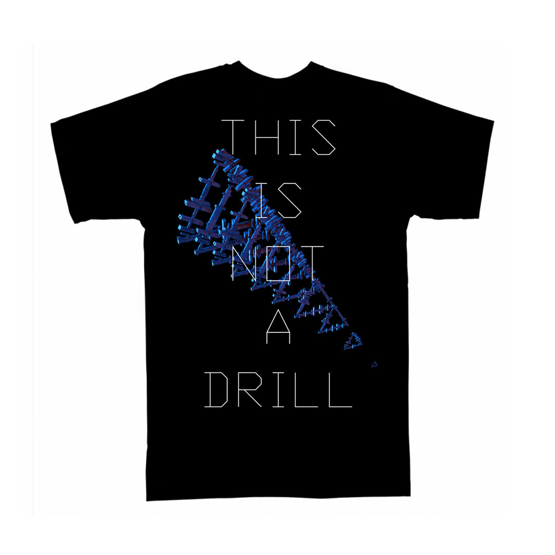 TINAD Womens Black Tour Tee