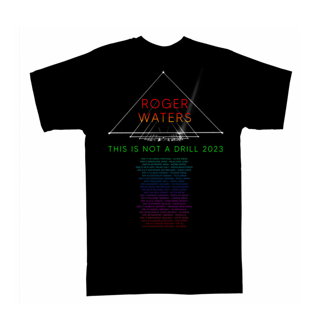 Dark Side of The Moon EU/UK 2023 Tour Black Tee